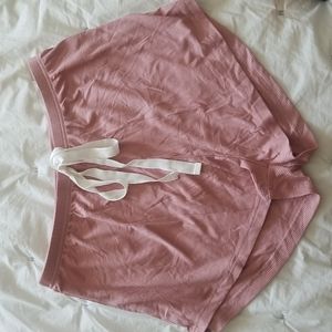 Pink Shein Pajama Shorts